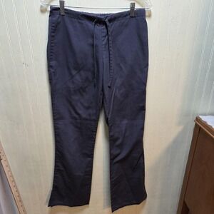 Cherokee Workwear Pants Mens 29x30 Blue Drawstring Scrub Straight Leg Pockets